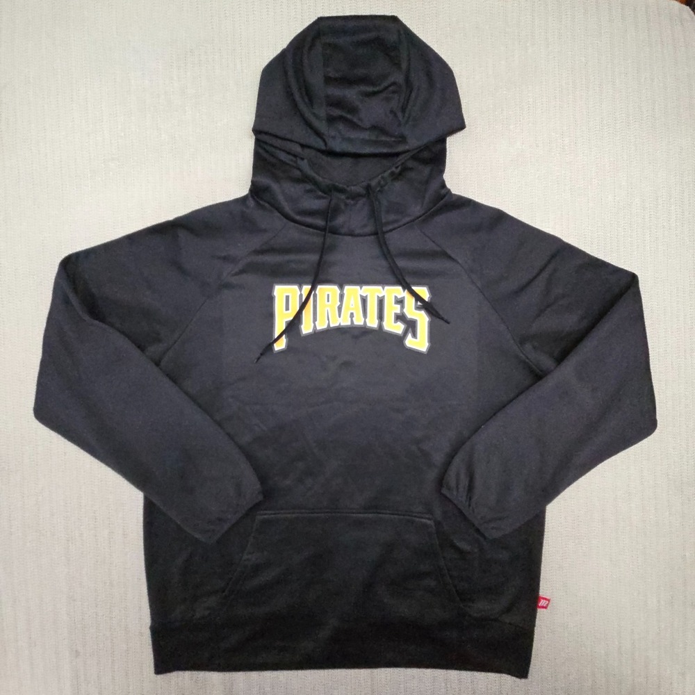 Marucci Pittsburgh Pirates Hoodie Sweatshirt Mens XL Black Baseball Pulllover